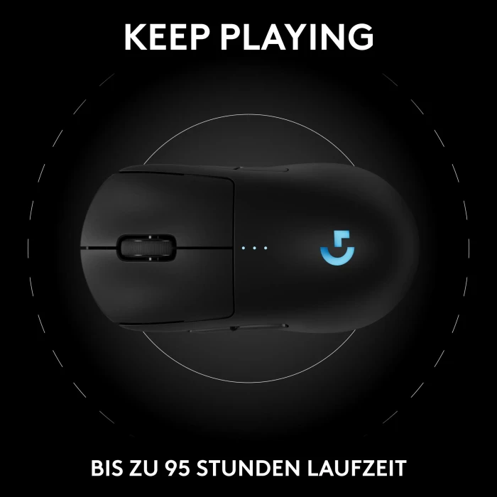 Logitech G Pro 2 Lightspeed schwarz, USB