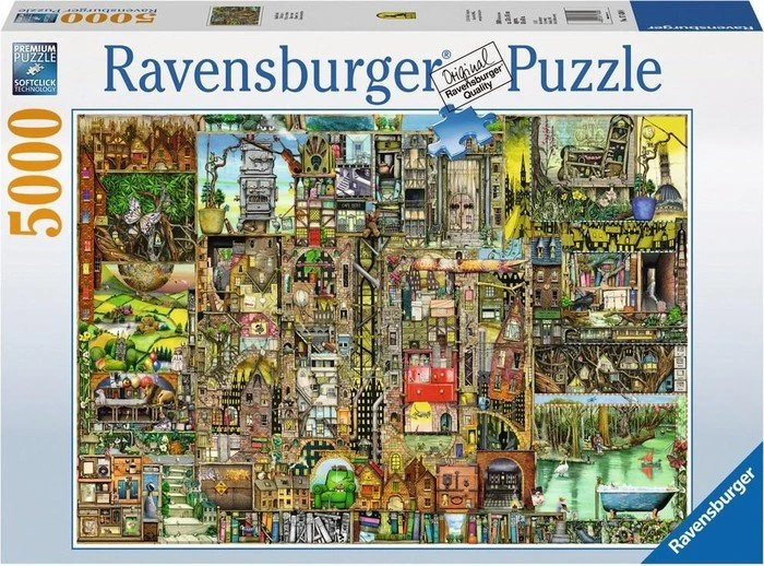 Ravensburger Puzzle Skurrile Stadt