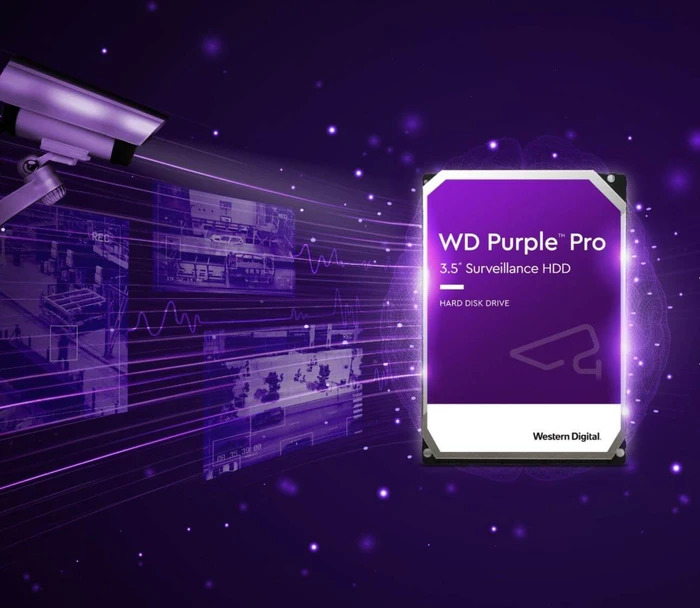 Western Digital WD Purple Pro 8TB, 24/7, 512e / 3.5" / SATA 6Gb/s