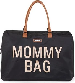Childhome Mommy Bag schwarz/gold