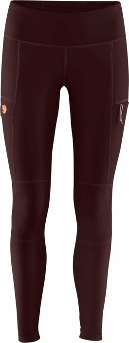 Fjällräven Abisko Trail Tights Hose lang dark garnet (Damen)