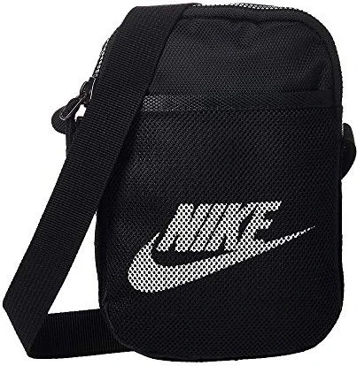 Nike Heritage Umhängetasche schwarz/weiß