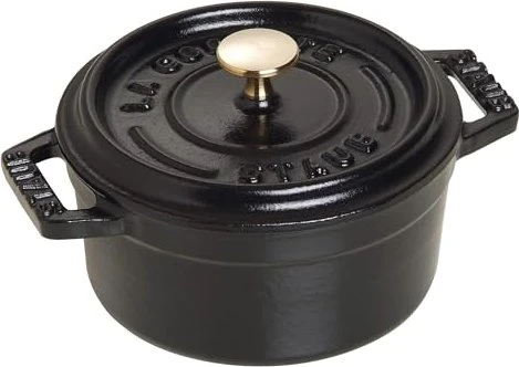 Zwilling Staub Mini-Cocotte Schmortopf rund 10cm 250ml schwarz