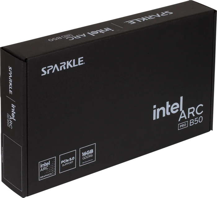 Sparkle Arc Pro B50, 16GB GDDR6, 4x DP