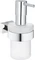 Grohe Essentials Cube Seifenspender mit Halter chrom Vorschaubild