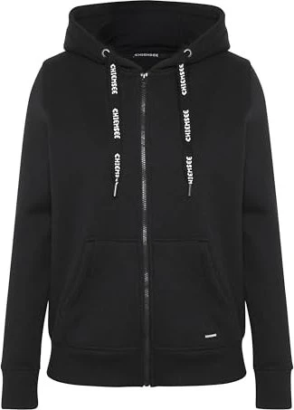 Chiemsee Logo-Band Hoodie black beauty (Damen)