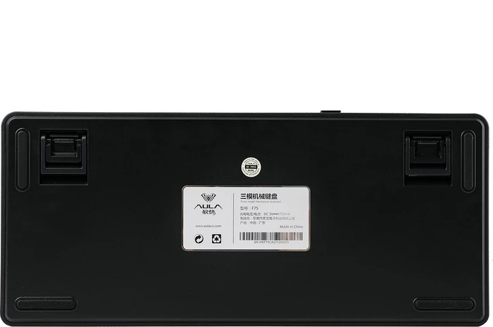 Epomaker x Aula F75, Black, LEDs RGB, hot-swap, LEOBOG Ice Vein, USB/Bluetooth, US