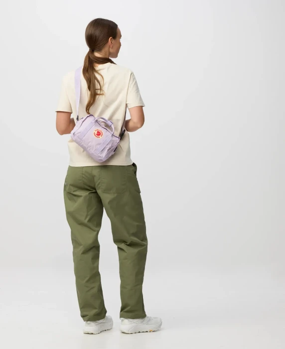 Fjällräven Kanken Crossbody Umhängetasche pastel lavender