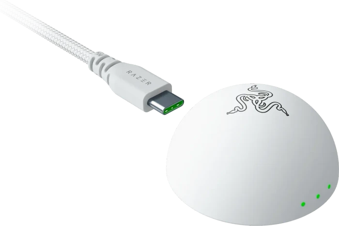 Razer DeathAdder V4 Pro weiß, USB