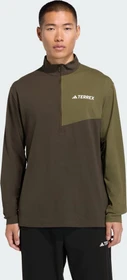 adidas Terrex Multi Climacool 1/2 Zip Funktionsshirt langarm shadow olive (Herren)