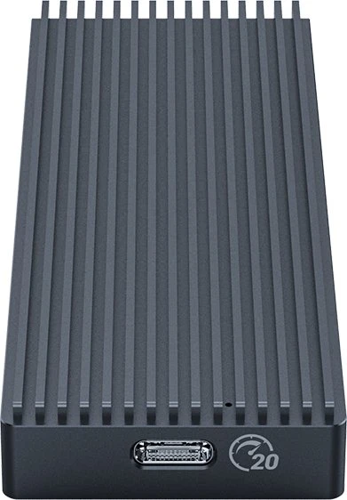 Orico NVMe M.2 SSD Enclosure, grau, USB-C 3.2
