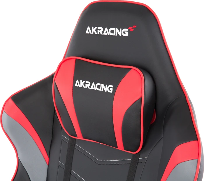AKRacing Master Max Gamingstuhl, schwarz/grau/rot