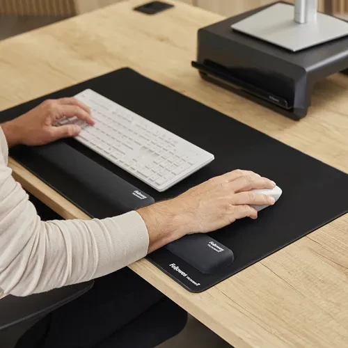 Fellowes Breyta Palm Wrist Rest, Handballenauflage (Maus), schwarz