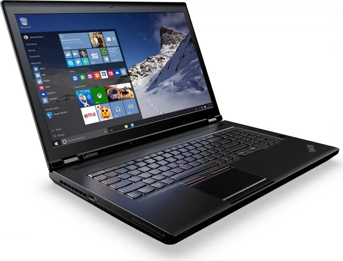 Lenovo ThinkPad P71, Core i7-7700HQ, 8GB RAM, 256GB SSD, Quadro M620, DE