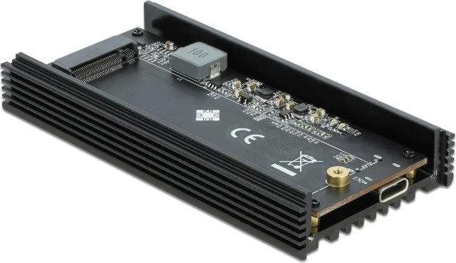 DeLOCK USB 3.2 Gen 2x2 External Enclosure, USB-C 3.2
