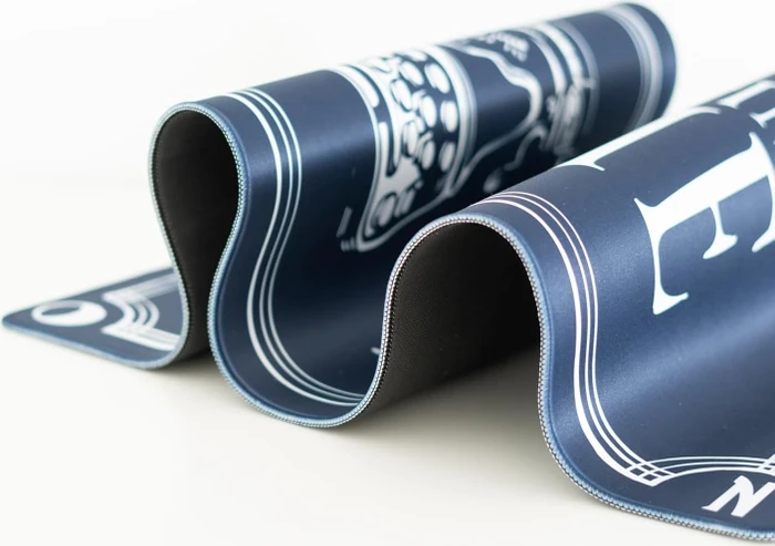 Grupo Erik Editores Wednesday Addams "This Is My Writing Time" XL Mousepad, 800x350mm, blau/weiß