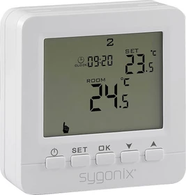 Sygonix Funk-Raumthermostat mit Display, AP