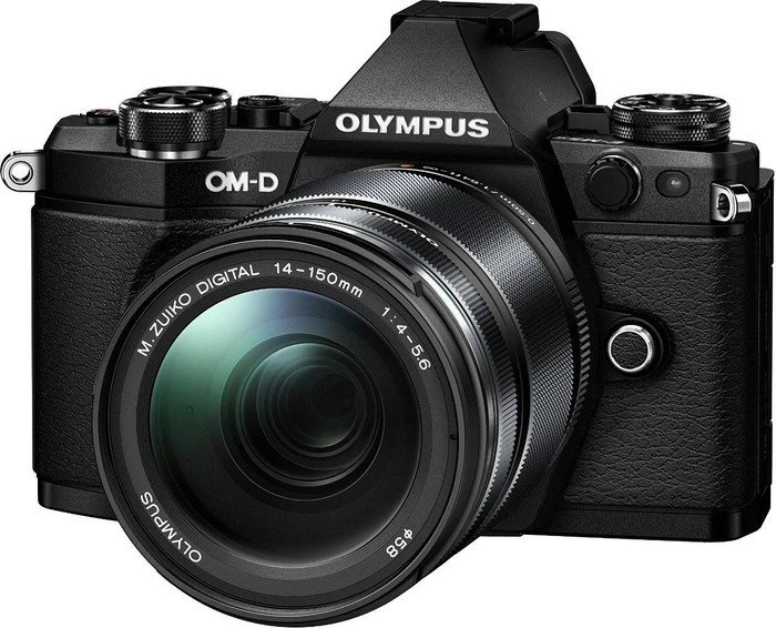 Olympus OM-D E-M5 Mark II schwarz mit Objektiv M.Zuiko digital ED 14-150mm 4.0-5.6 II