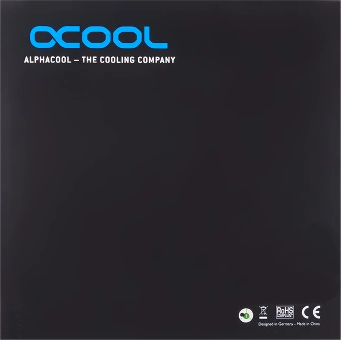 Alphacool Nova 1080 Lüfterblende 9x120mm, schwarz