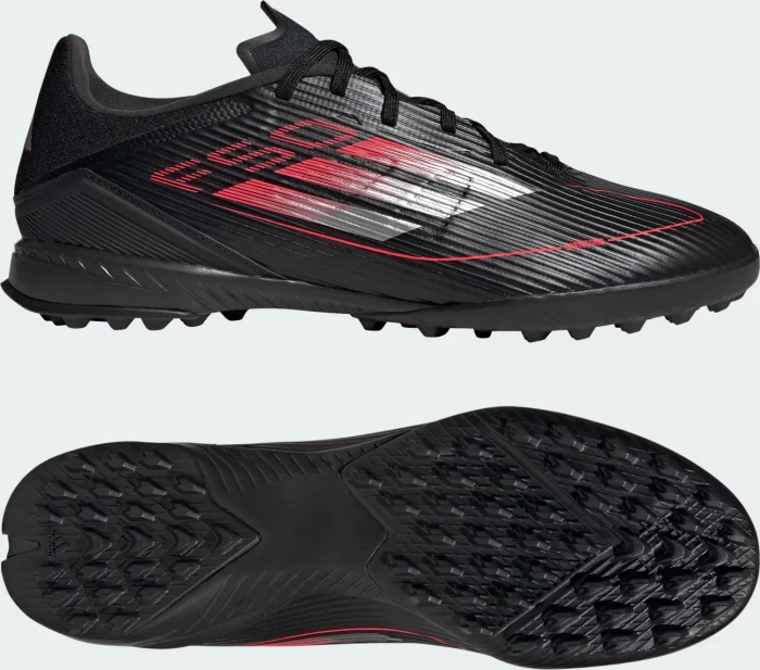 adidas F50 League TF core black/iron metallic/lucid red