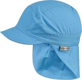Sterntaler Schirmmütze mit Nackenschutz mit UV 50+ Mütze samtblau (Junior)