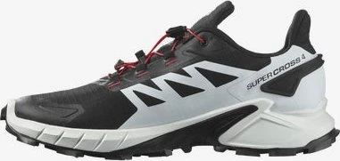 Salomon Supercross 4 black/white/fiery red (Herren)