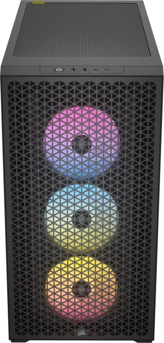 Corsair 3000D RGB Airflow, schwarz, Glasfenster