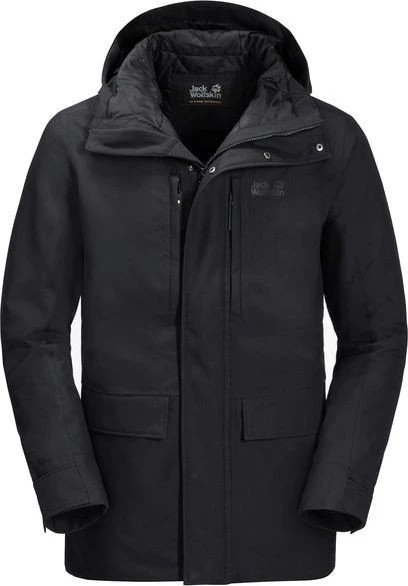 Jack Wolfskin West Coast Funktionsjacke schwarz (Herren)