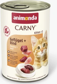 animonda Carny Kitten Geflügel + Rind, 4.80kg (12x 400g)