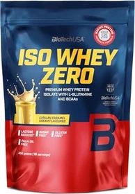 BioTech USA Iso Whey Zero Katalanische Karamellcreme 454g