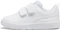 Puma Courtflex V3 puma white/silver mist (Junior) Vorschaubild