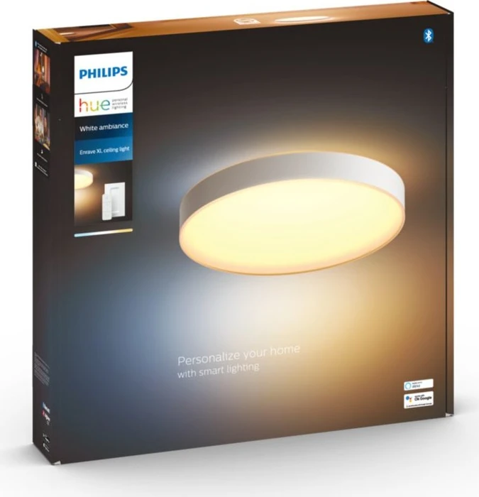 Philips Hue White Ambiance Enrave XL Deckenleuchte weiß
