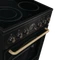 Gorenje GECS5B70CLB Elektroherd mit Glaskeramik-Kochfeld Vorschaubild