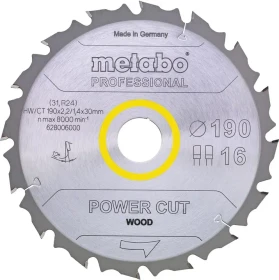 Metabo Multi Cut Kreissägeblatt 30Z, 160x1.4x20mm, 1 Stück