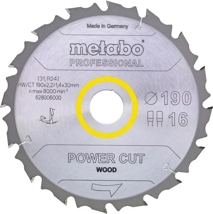 Metabo Multi Cut Kreissägeblatt 30Z, 160x1.4x20mm, 1 Stück