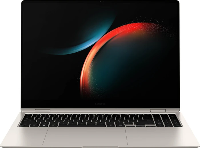 Samsung Galaxy Book3 Pro 360, beige, Core i7-1360P, 16GB RAM, 1TB SSD, DE