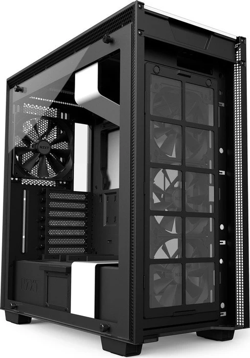 NZXT H700 weiß, Glasfenster