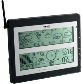 TFA Dostmann Meteotime Duo Funkwetterstation, digital