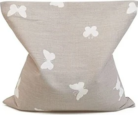Grünspecht Rapssamen-Kissen 19 x 19cm Schmetterlinge Wärmekissen braun