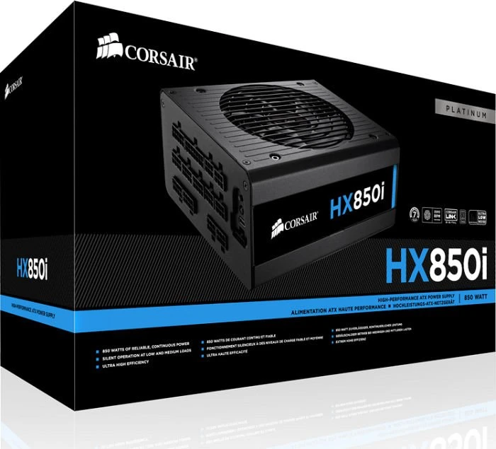 Corsair HXi Series HX850i 850W, ATX 2.4