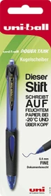 Uni-Ball Power Tank SN-220 Kugelschreiber blau/grau, Blister