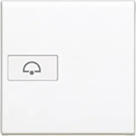 Bticino LivingLight Axial-Wippe Glocke 2-modulig, weiß