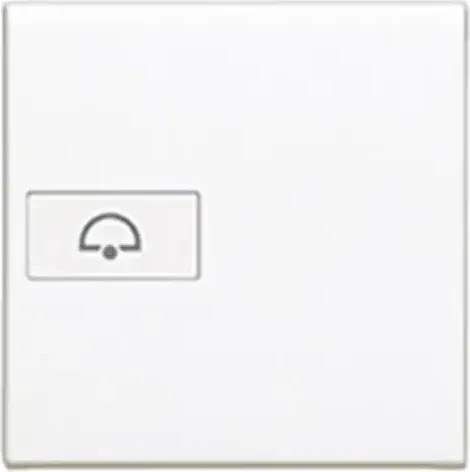Bticino LivingLight Axial-Wippe Glocke 2-modulig, weiß