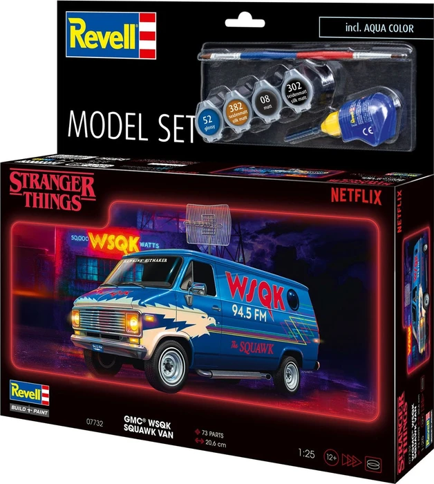 Revell Model Set Car: Stranger Things