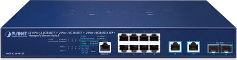 Planet MGS-6311 Rackmount 2.5G Managed Switch, 10x RJ-45, 2x SFP+