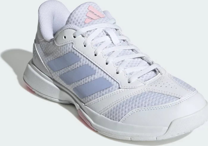 adidas Ligra 8 Indoor Handball cloud white/violet tone/clear pink (Damen)