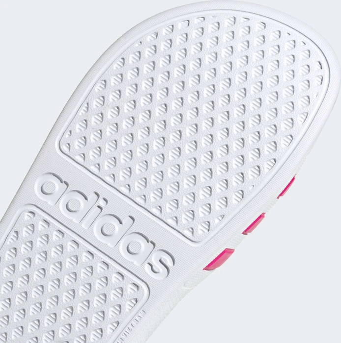 adidas Aqua Adilette cloud white/real magenta (Junior)