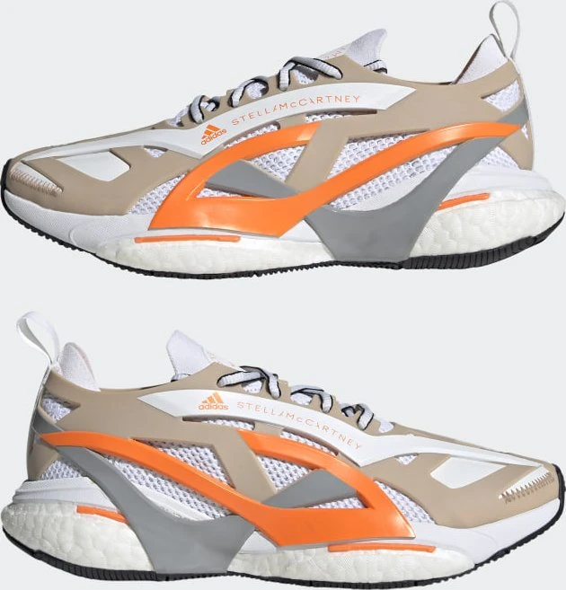 adidas Solar Glide ash pearl/cloud white/signal orange (Damen)
