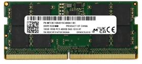 Micron SO-DIMM 16GB, DDR5-4800, CL40, 1RX8