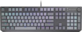 Endorfy Thock V2, PBT, grau, LEDs RGB, hot-swap, Endorfy RED, USB, CZ/SK (EY5C015)